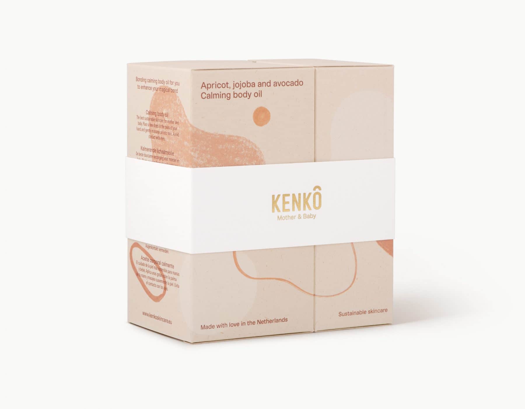 Kenko Skincare body olie voor mama en baby