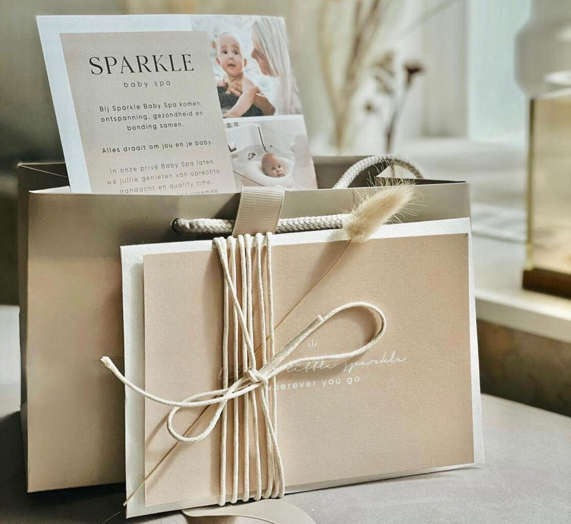 Baby spa cadeaubon - geef ontspanning & quality time